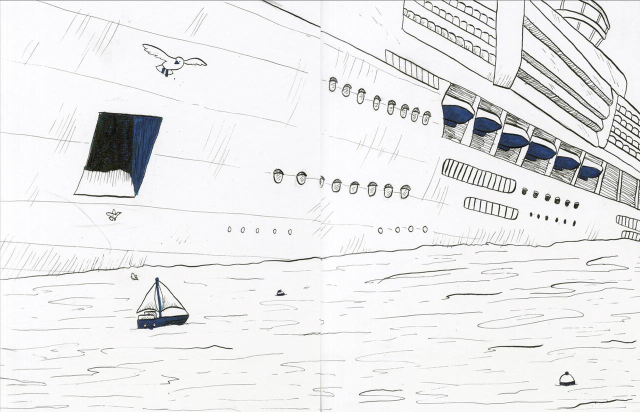 Sail illustration series by Douglas Thoms
